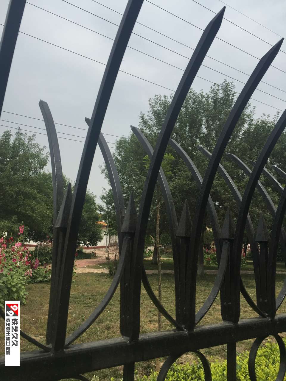 泰安南开发区防爬铁艺围墙