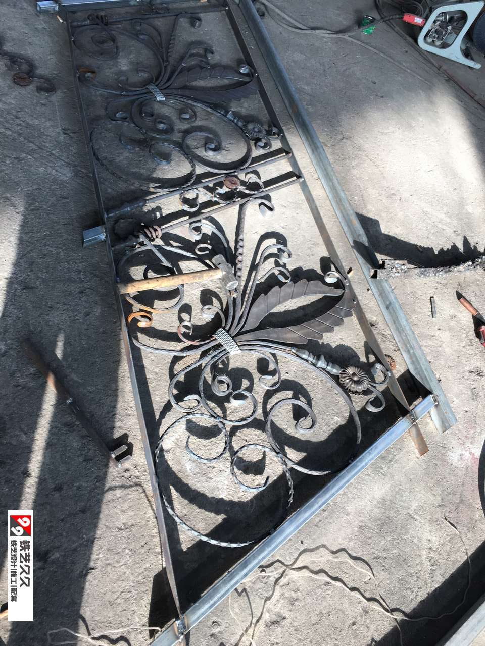 泰安秀水家园铁艺楼梯扶手