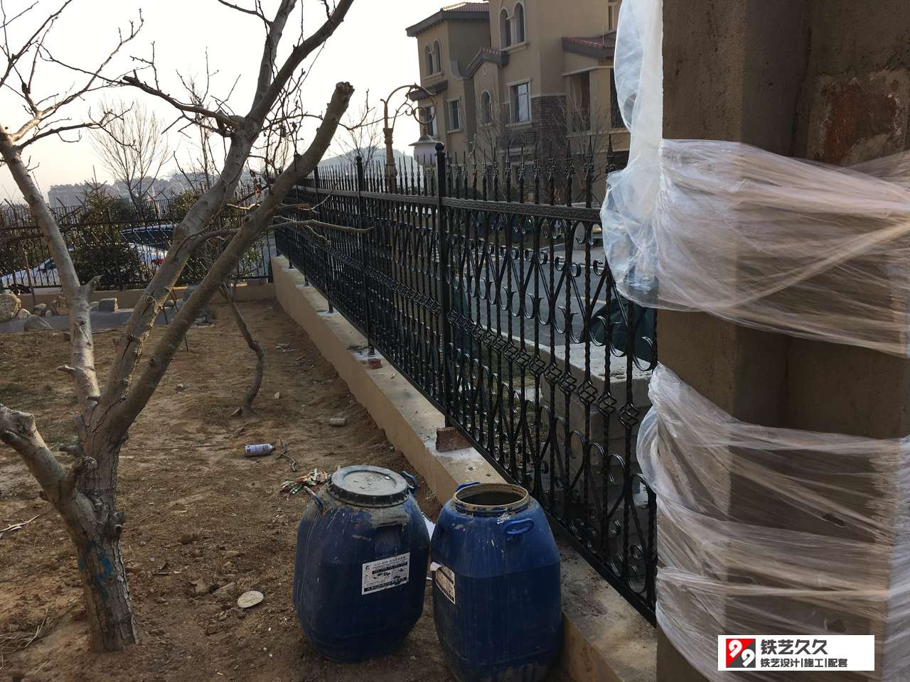 泰安碧桂园铁艺围墙
