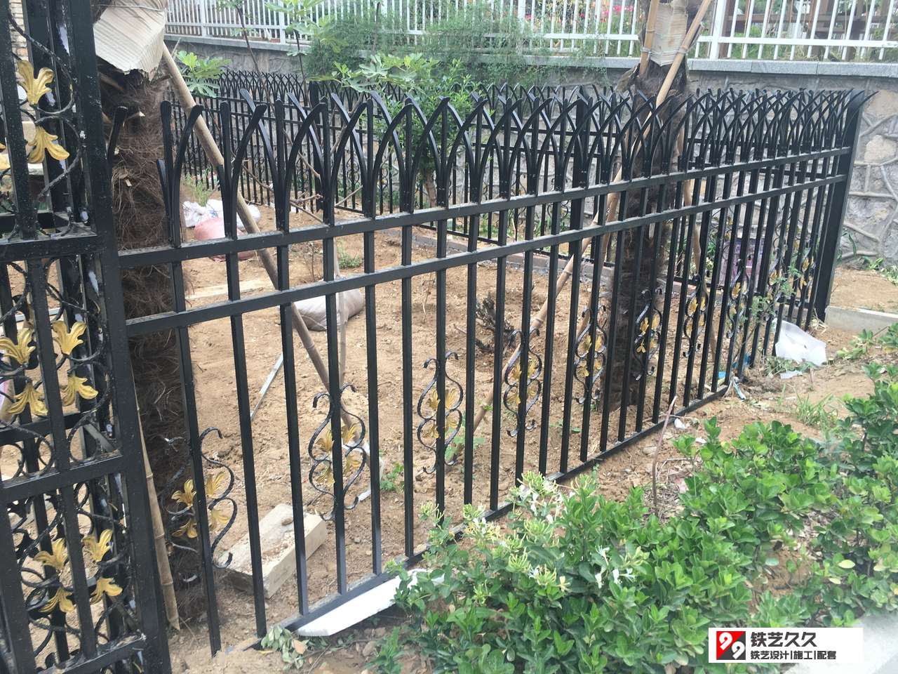 防爬铁艺围墙院墙