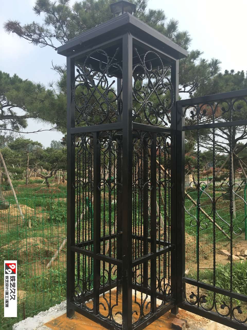 北铭农园铁艺大门
