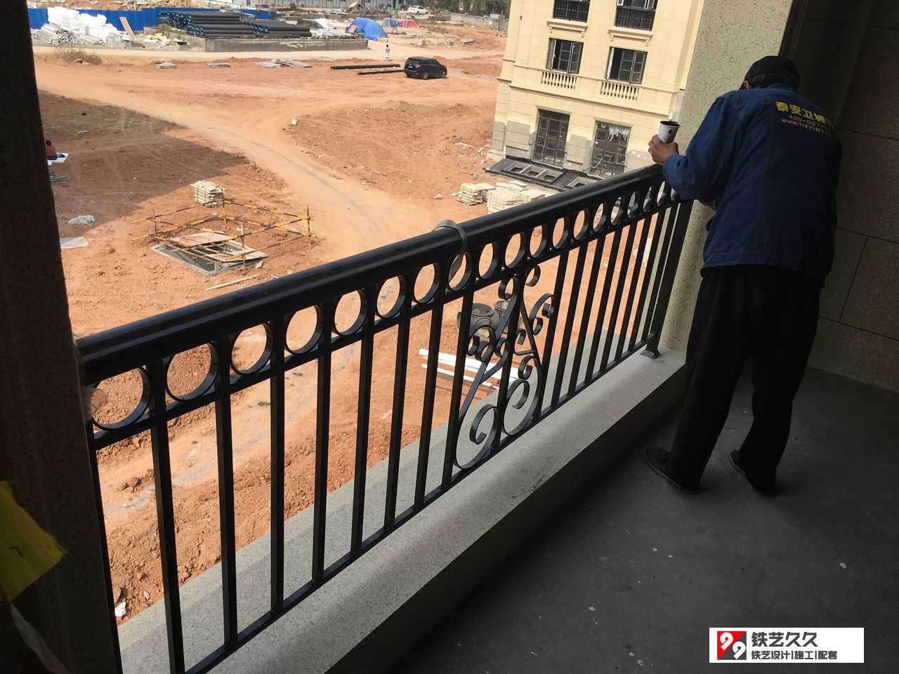 绿城新泰项目铁艺护栏