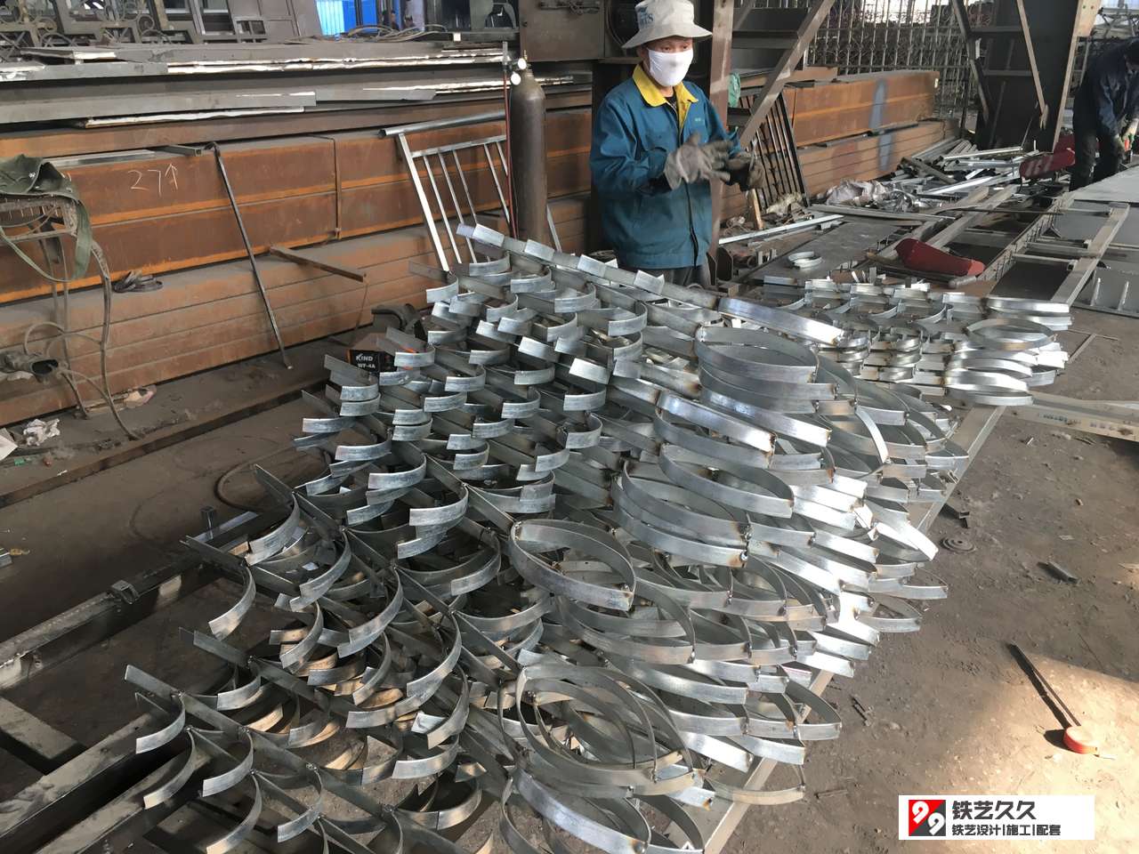 北京怀来县沙城镇铁艺护栏