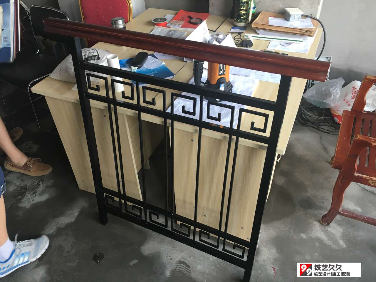 泰安弗尔曼酒店中式铁艺护栏/楼梯扶手